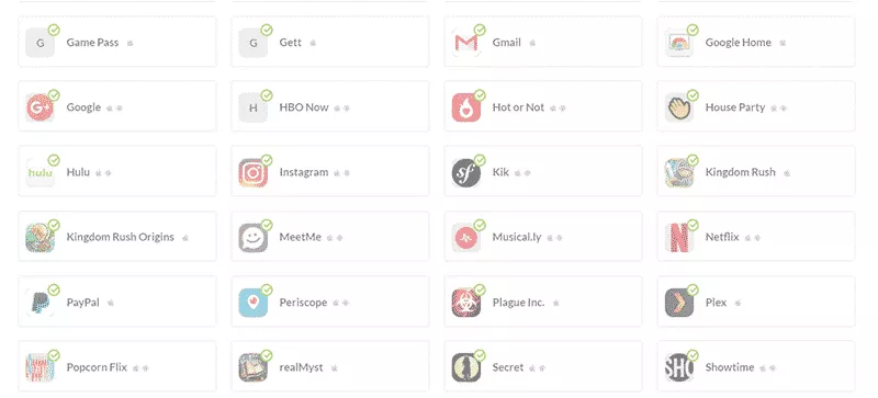 Mobicip application management
